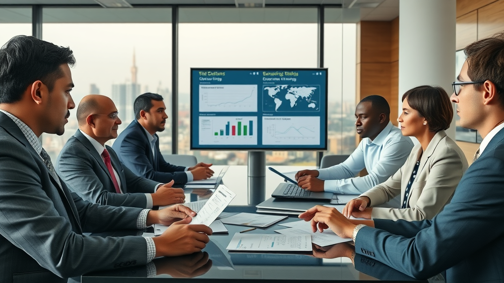 Corporate crisis simulation training for African brand crisis management, with leaders in a boardroom