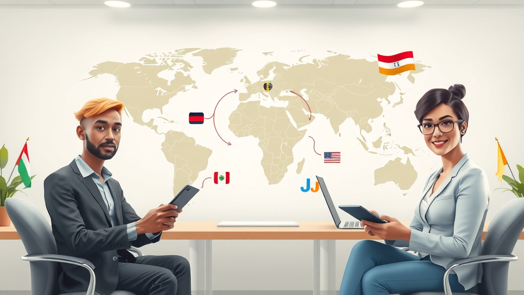 African video marketing versus global marketing trends world map