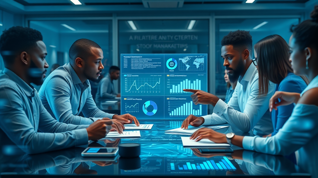 African digital marketers using artificial intelligence analytics tools for video marketing Africa